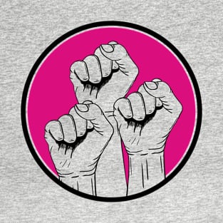 Breast Cancer Fist T-Shirt